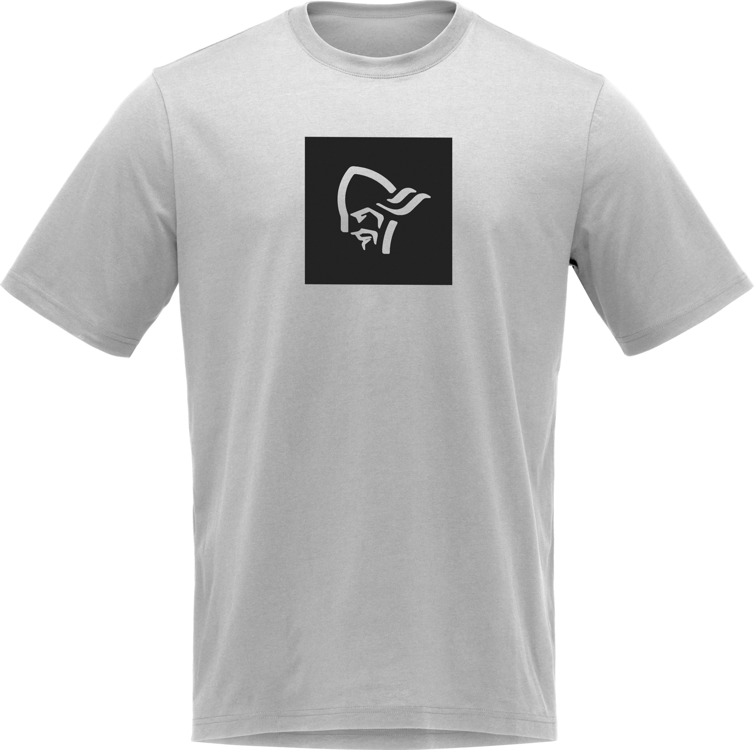 Norrøna Men's /29 Cotton Square Viking T-Shirt Drizzle Melange