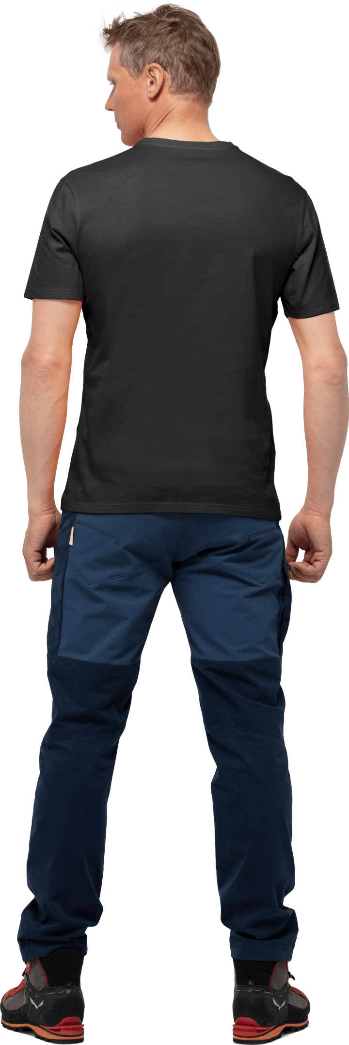 Norrøna Men's /29 Cotton Viking T-shirt Caviar/Snowdrop Norrøna