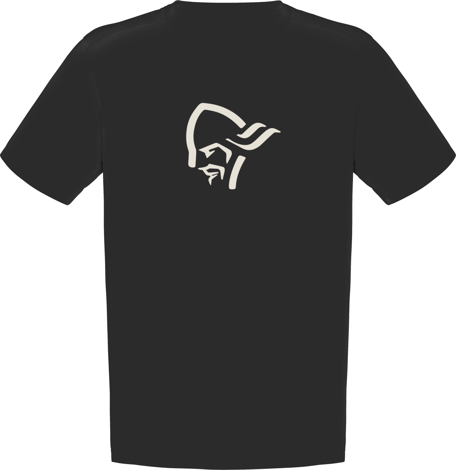 Norrøna Men's /29 Cotton Viking T-shirt Caviar/Snowdrop