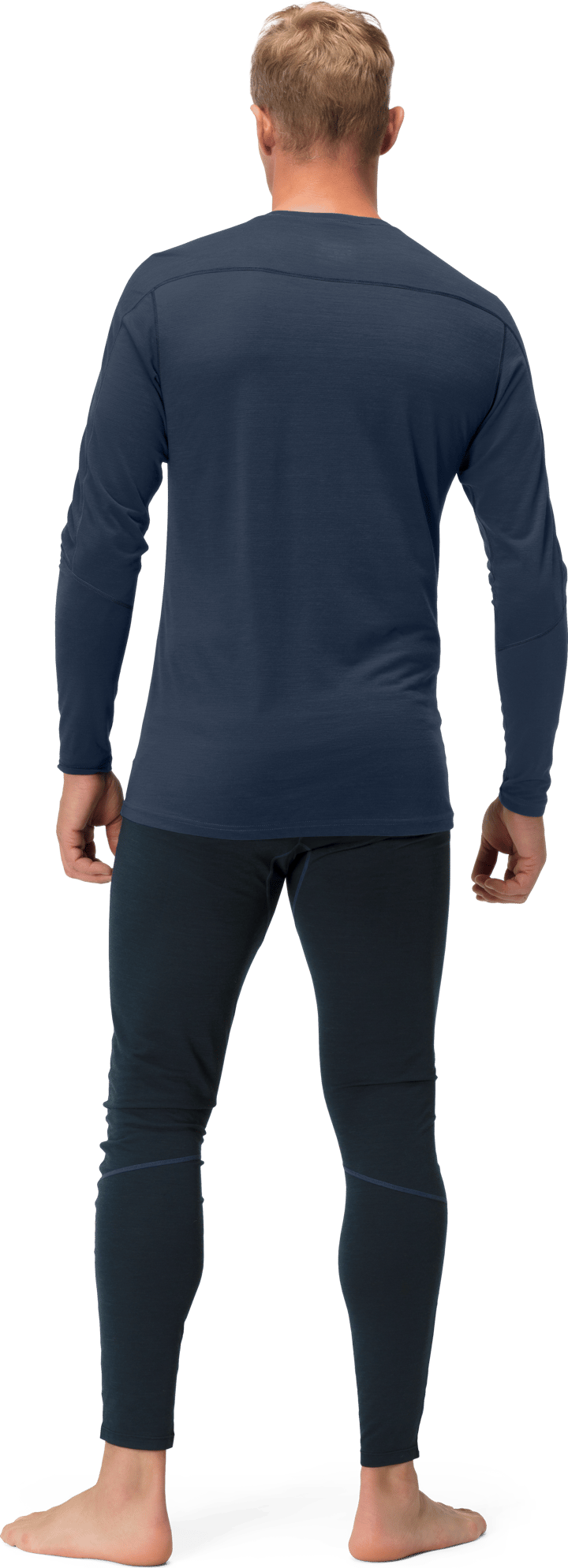 Men's Falketind Equaliser Merino Round Neck Indigo Night Norrøna