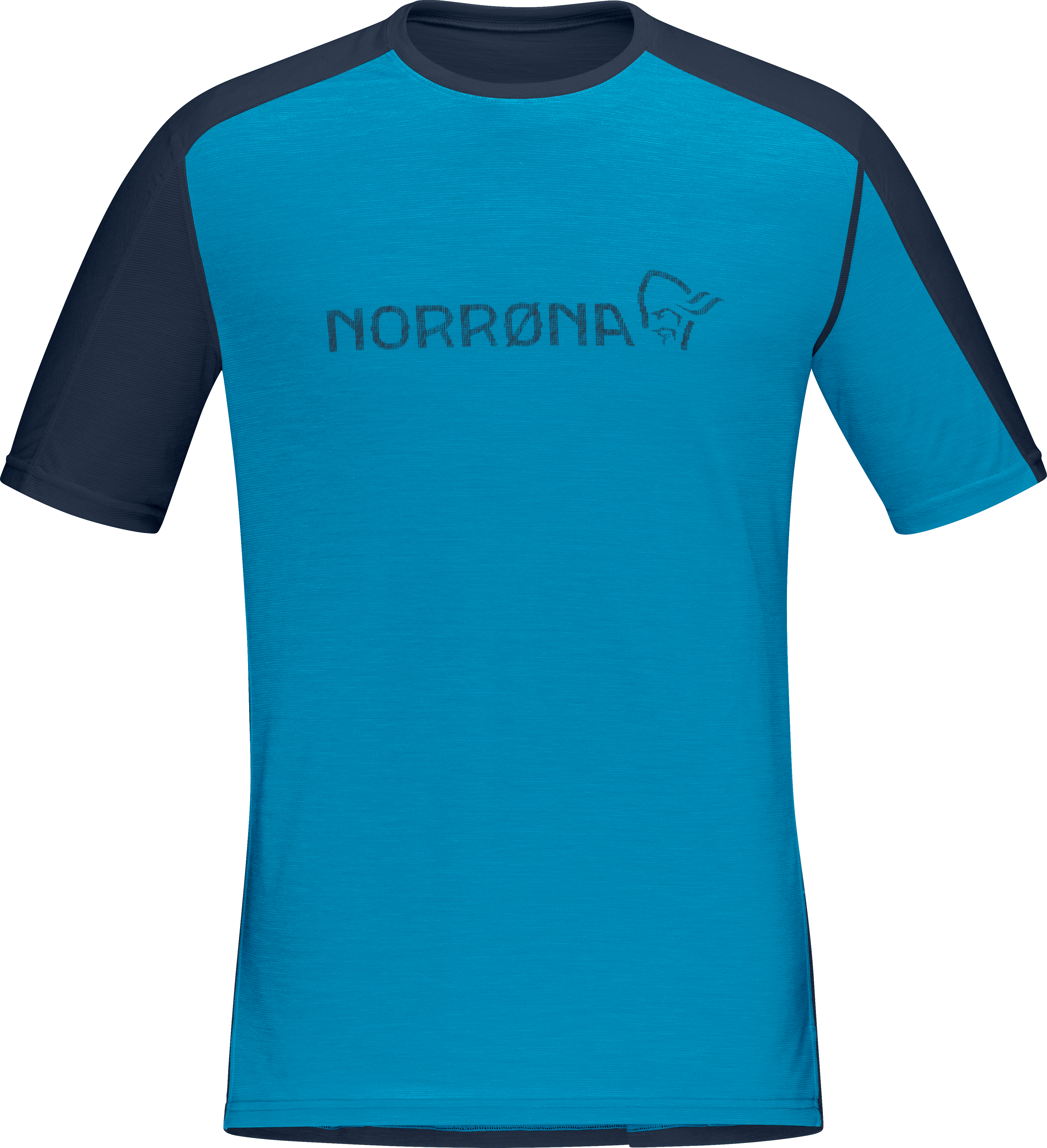Norrøna Norrøna Men's Falketind Equaliser Merino T-Shirt Hawaiian surf/Indigo Night L, Hawaiian surf/Indigo Night