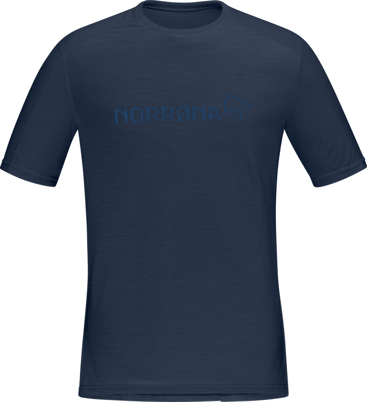 Norrøna Men's Falketind Equaliser Merino T-Shirt Indigo Night Norrøna