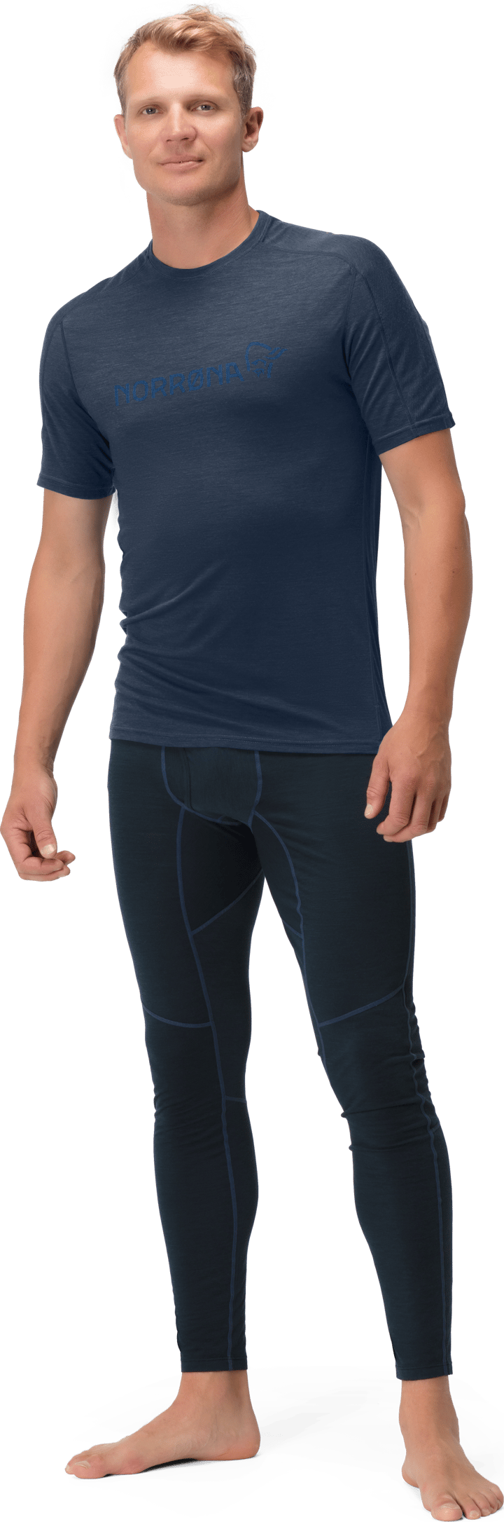 Men's Falketind Equaliser Merino T-Shirt Indigo Night Norrøna