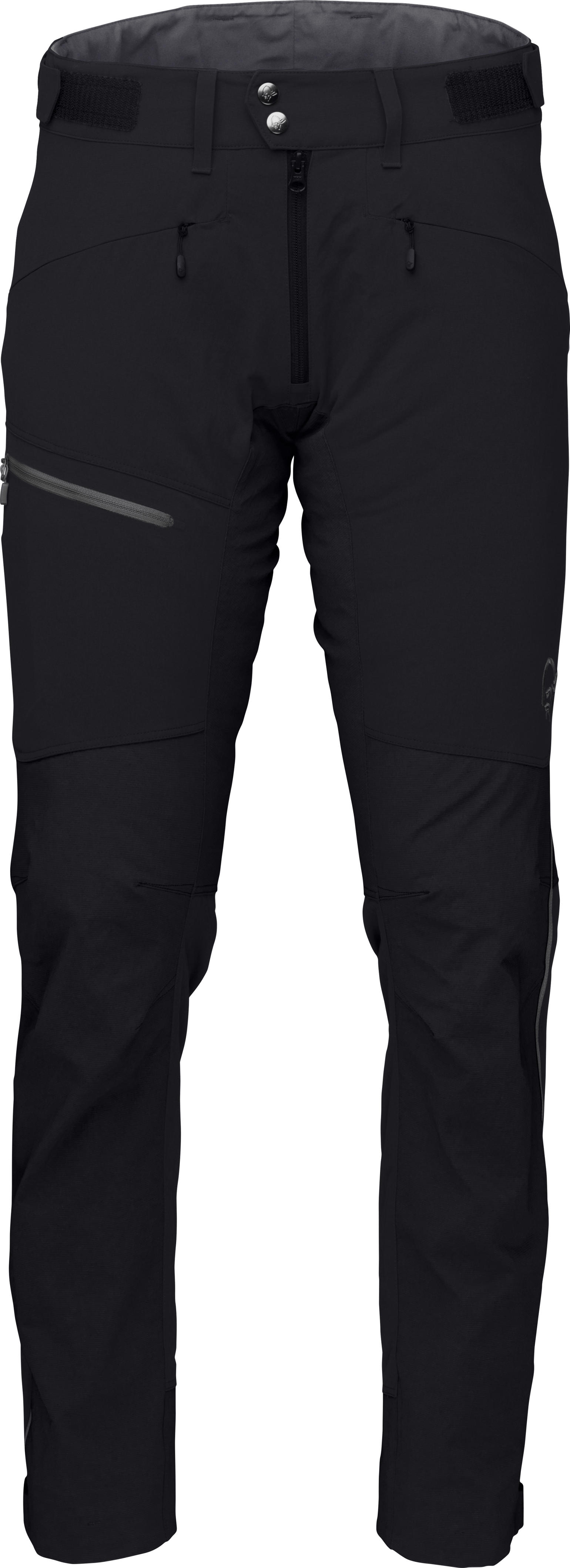 Men's Falketind Flex1 Heavy Duty Pants Caviar/Zip Grey