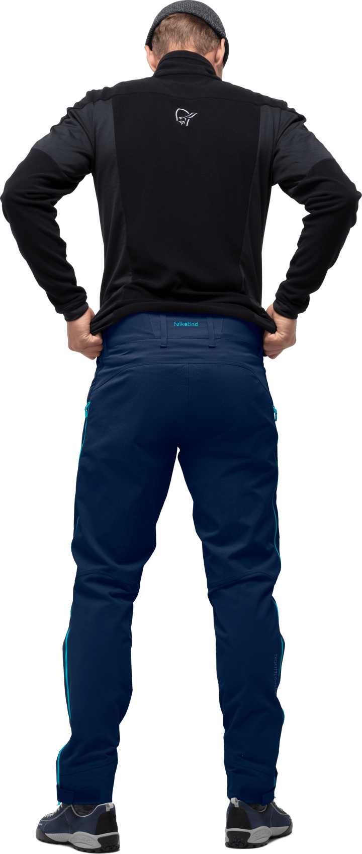 Norrøna Men's Falketind Flex1 Heavy Duty Pants Indigo Night/Hawaiian surf Norrøna