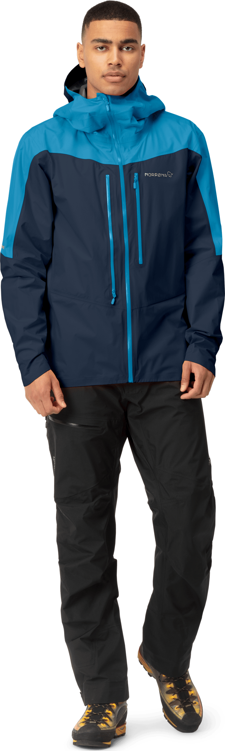 Norrøna Men's Falketind Gore-Tex Paclite Jacket Hawaiian Surf/Indigo Night Norrøna
