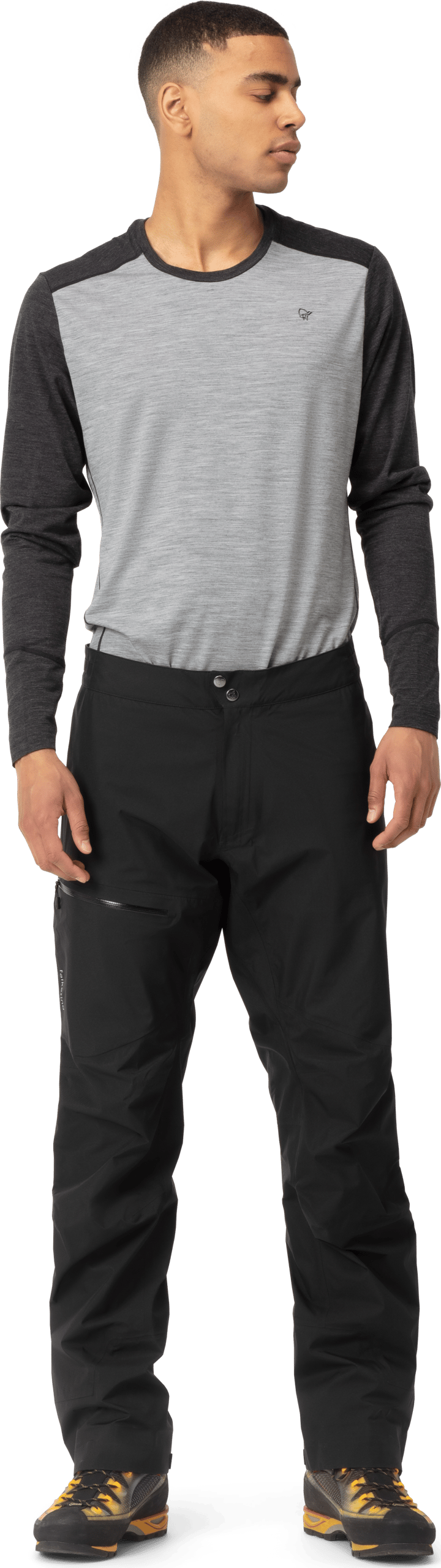 Norrøna Men's Falketind Gore-Tex Paclite Pants Caviar Norrøna