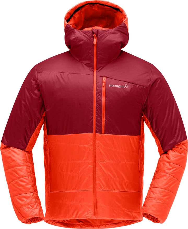 Norrøna Men's Falketind Thermo60 Hood Arednalin/Rhubarb Norrøna Norrøna Men's Falketind Thermo60 Hood Arednalin/Rhubarb Norrøna
