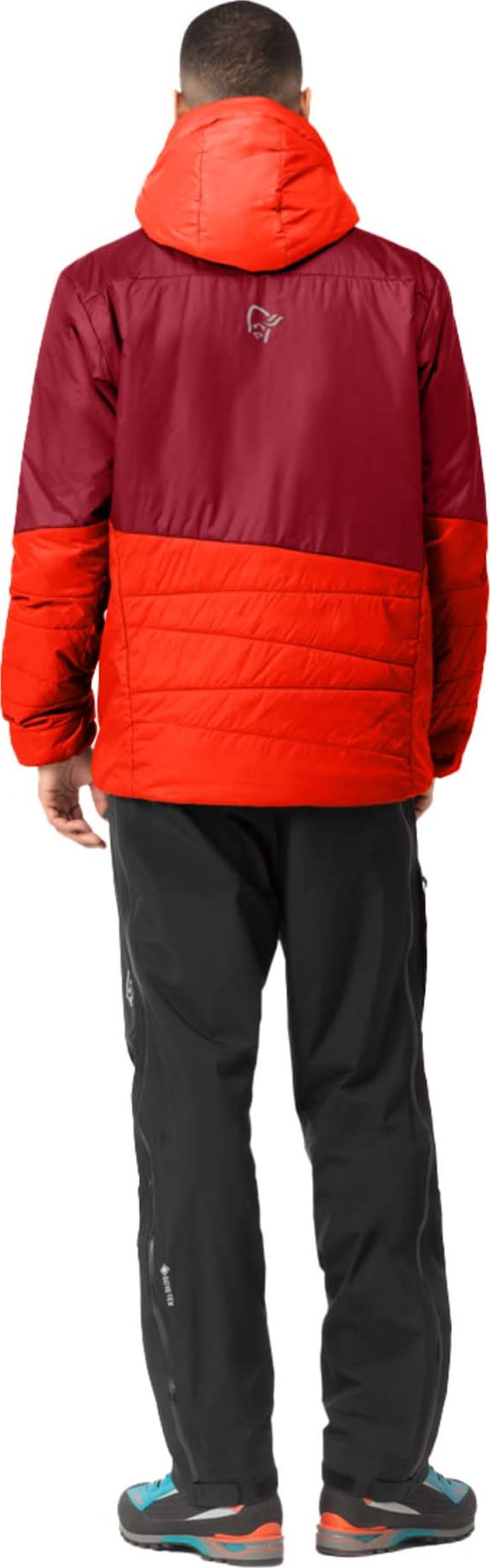 Norrøna Men's Falketind Thermo60 Hood Arednalin/Rhubarb Norrøna Norrøna Men's Falketind Thermo60 Hood Arednalin/Rhubarb Norrøna