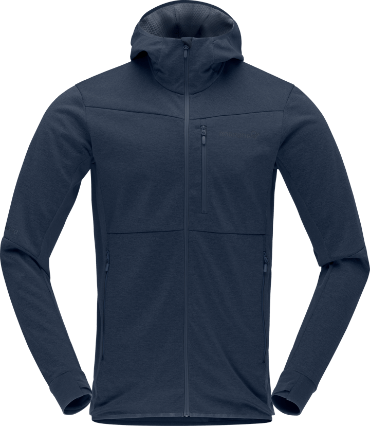 Norrøna Men's Falketind Warm2 Octa Hood Indigo Night Norrøna