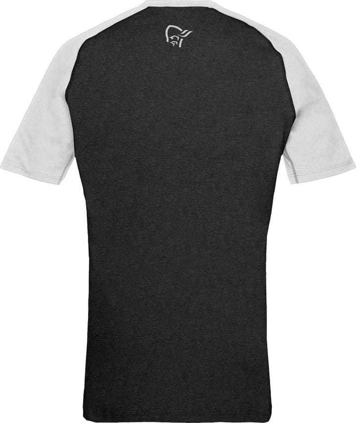 Men's Fjørå Equaliser Lightweight T-Shirt  Caviar/Light Grey Norrøna