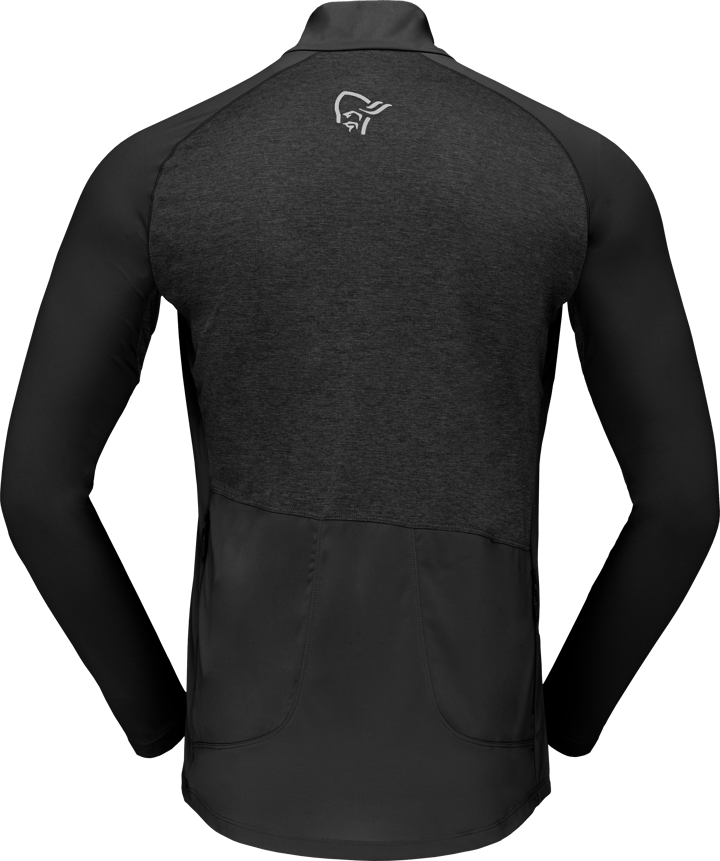 Men's Fjørå Equaliser Long Sleeve Zip Top Caviar Norrøna