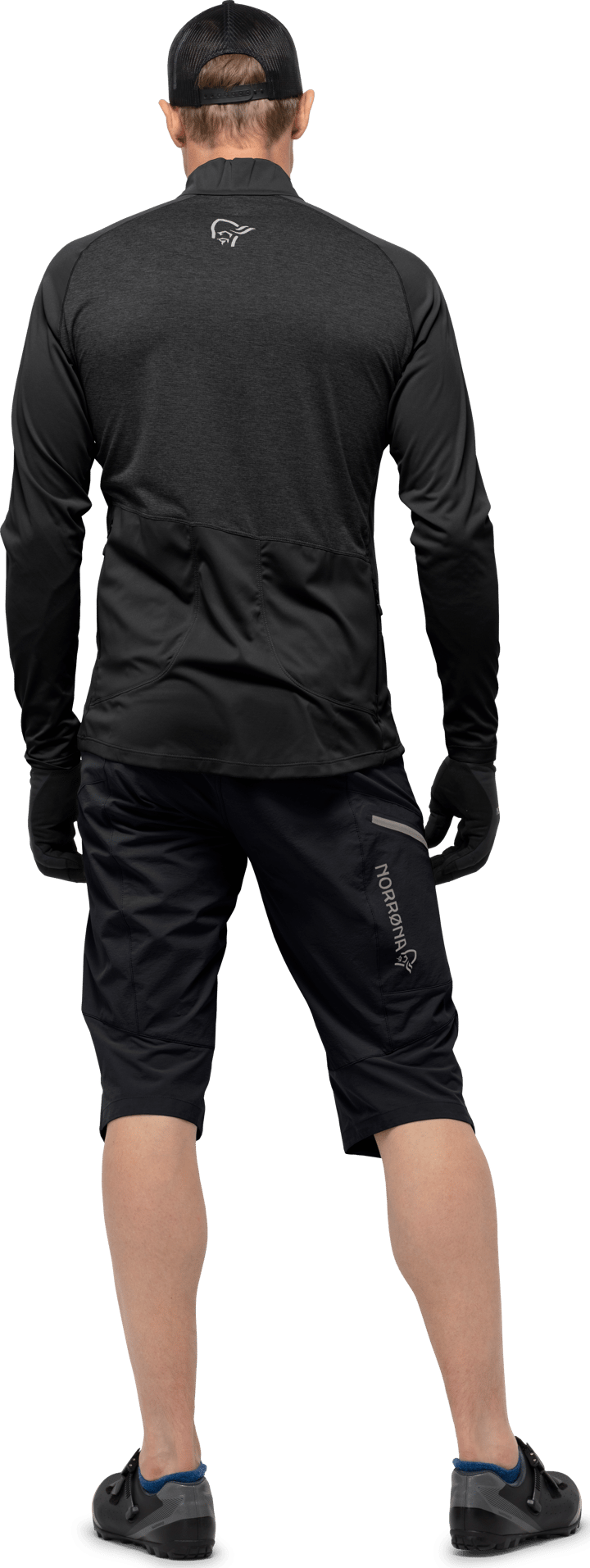 Men's Fjørå Equaliser Long Sleeve Zip Top Caviar Norrøna