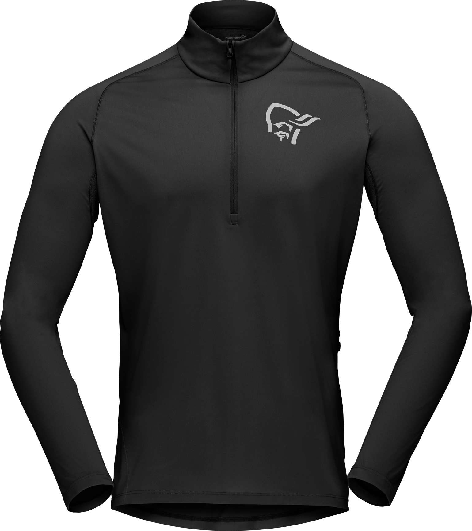 Men's Fjørå Equaliser Long Sleeve Zip Top Caviar