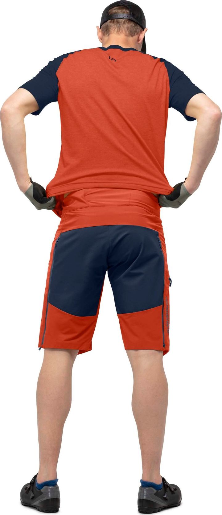 Norrøna Men's Fjørå flex1 Mid Weight Shorts  Rooibos Tea/Indigo Night Norrøna