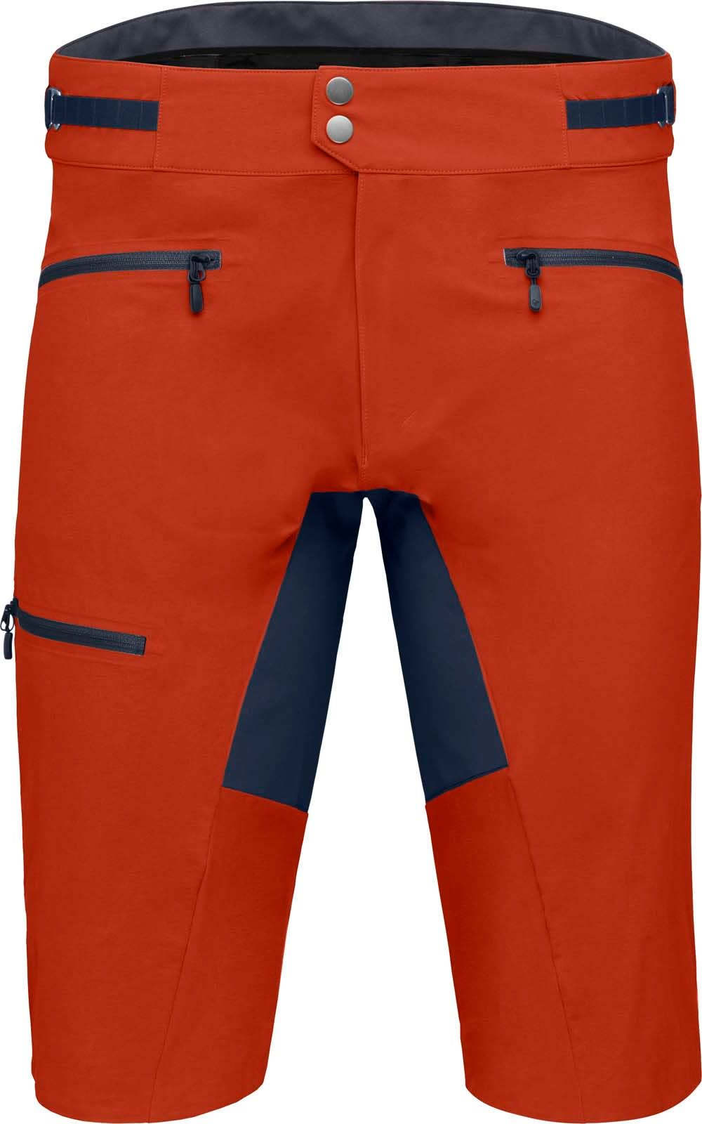 Norrøna Men's Fjørå flex1 Mid Weight Shorts  Rooibos Tea/Indigo Night