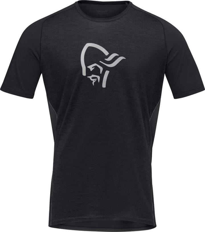 Norrøna Men's Fjørå Wool T-Shirt Caviar Norrøna