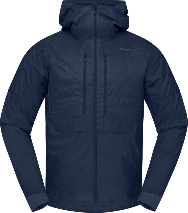 Norrøna Men's Lyngen Aero80 Insulated Zip Hood Indigo Night Norrøna