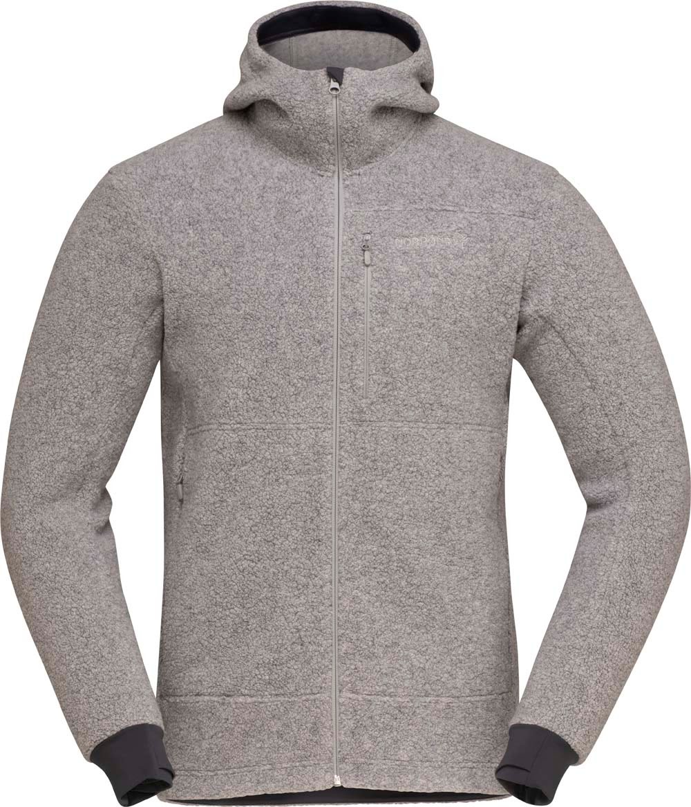 Men's Norrøna Warmwool3 Hood Drizzle