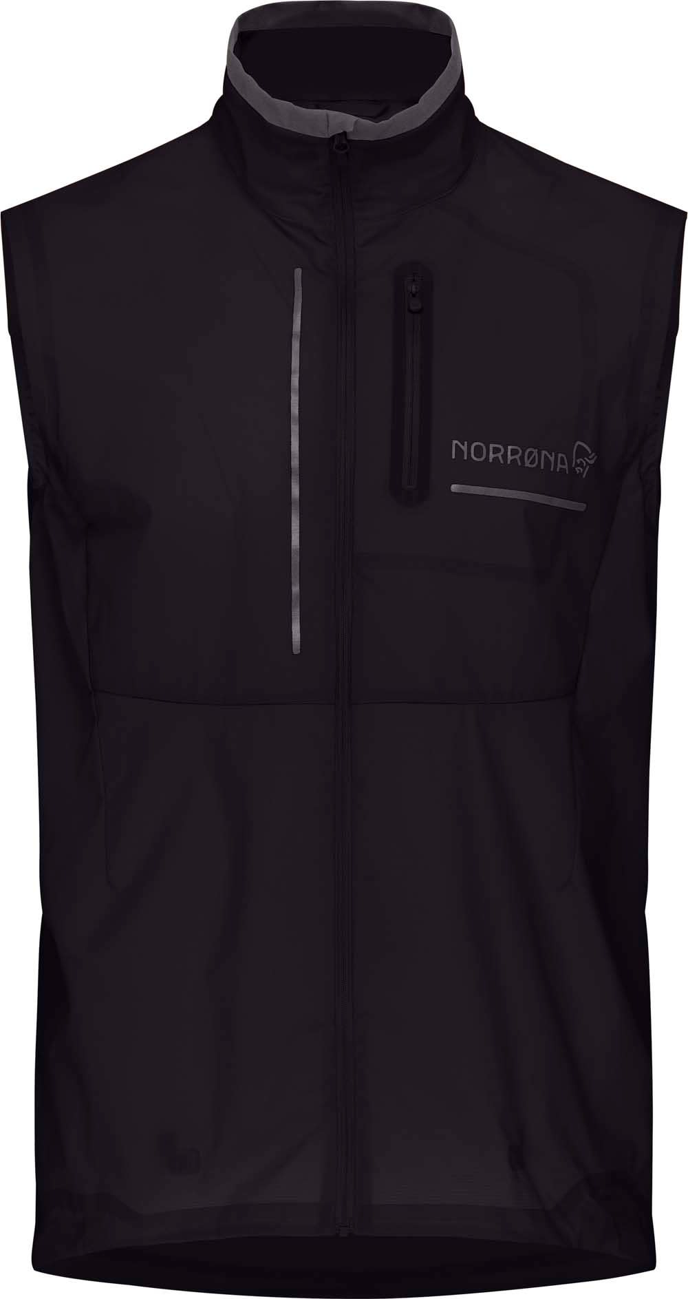 Norrøna Men's Senja Aero90 Vest Caviar