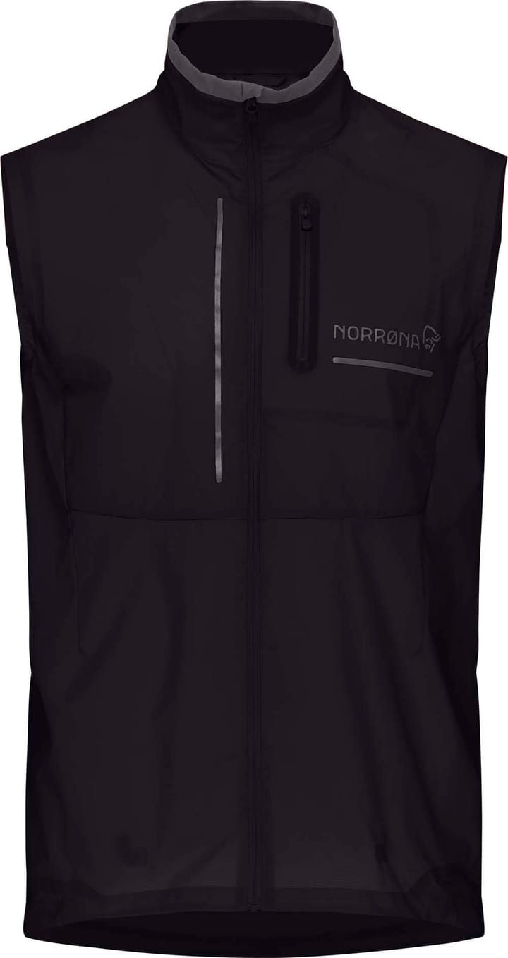 Norrøna Men's Senja Aero90 Vest Caviar Norrøna