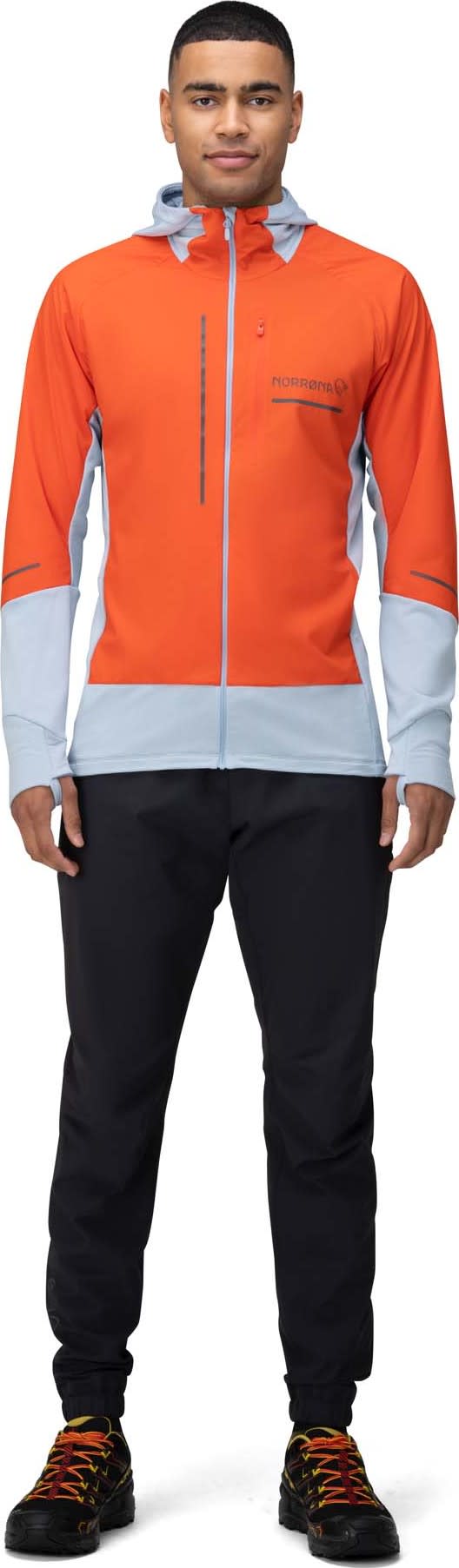 Norrøna Men's Senja Alpha90 Zip Hood Arednalin Norrøna