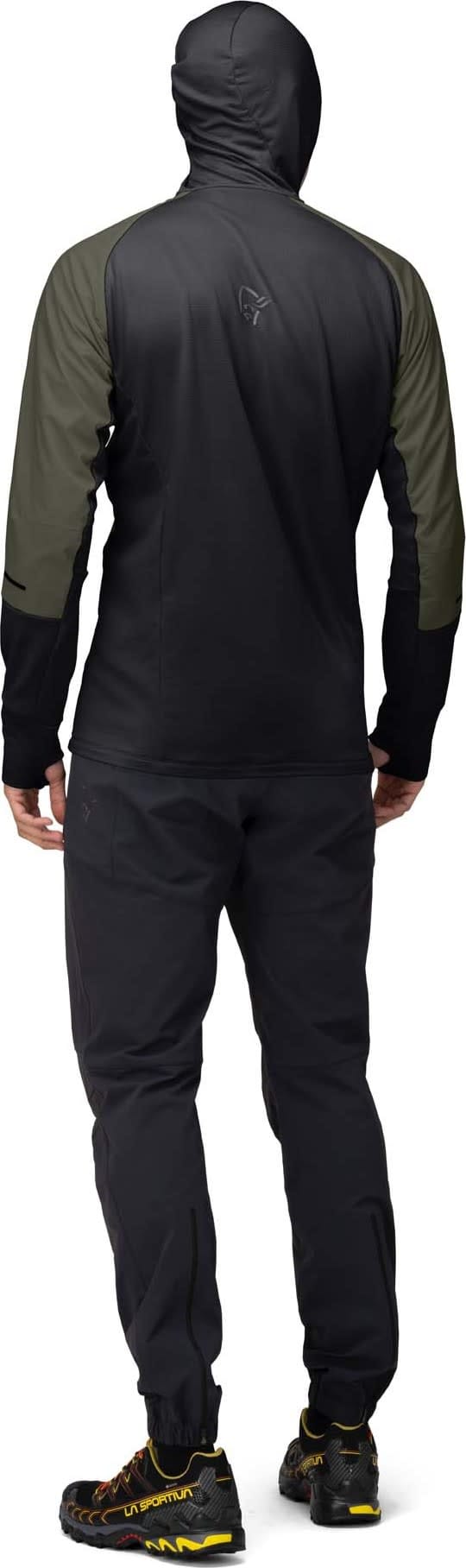 Norrøna Men's Senja Alpha90 Zip Hood Olive Night Norrøna