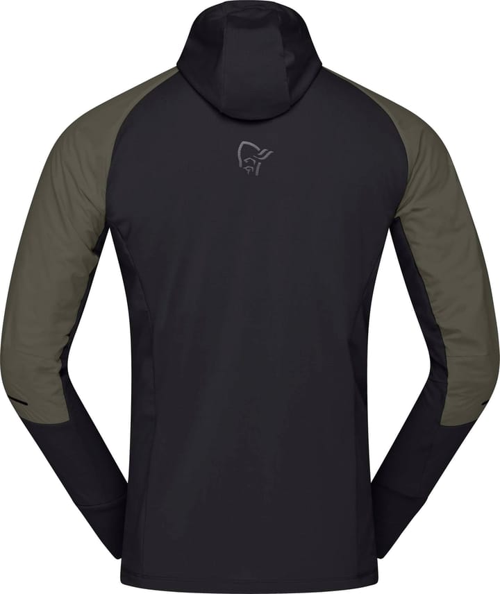 Norrøna Men's Senja Alpha90 Zip Hood Olive Night Norrøna