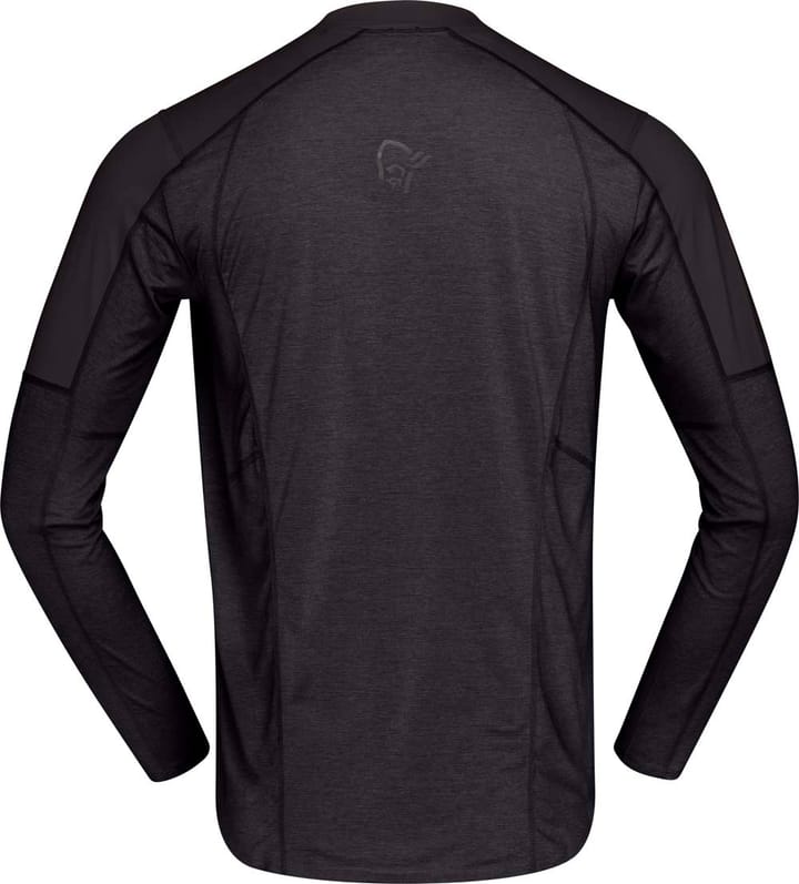 Norrøna Men's Senja Equaliser Lightweight Long Sleeve Caviar Norrøna