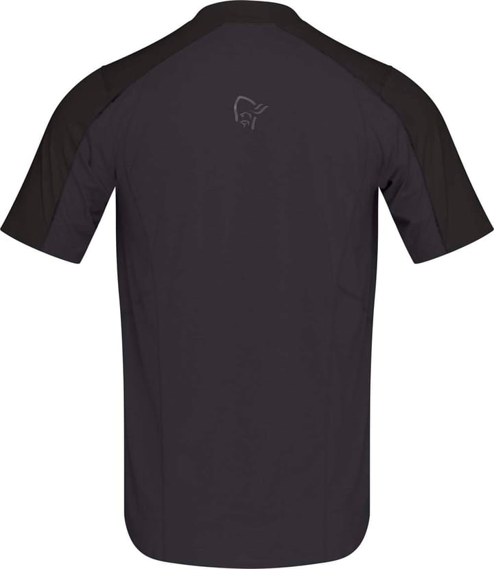 Norrøna Men's Senja Equaliser Lightweight T-Shirt  Caviar Norrøna