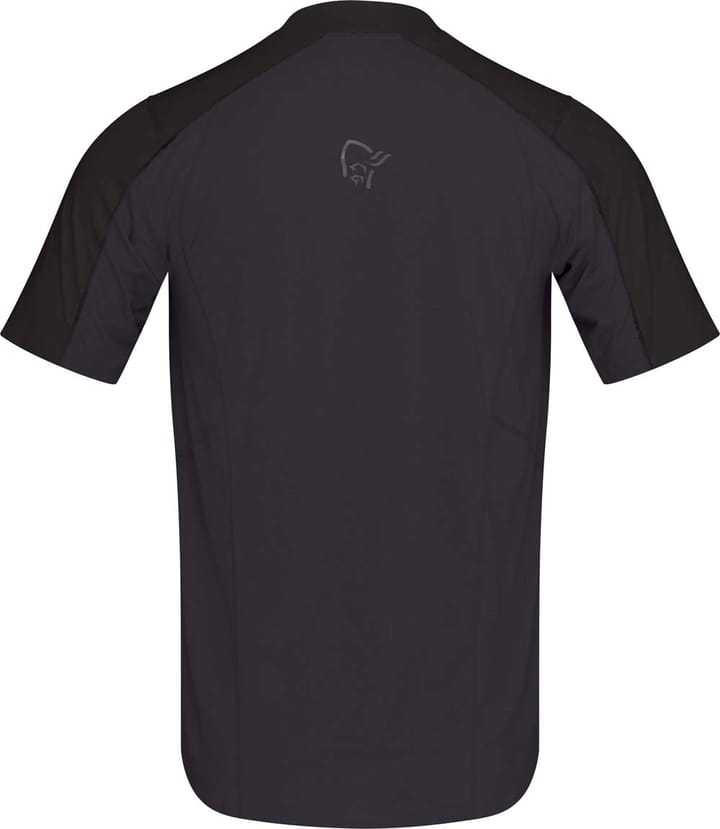 Norrøna Men's Senja Equaliser Lightweight T-Shirt  Caviar Norrøna