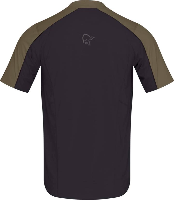 Norrøna Men's Senja Equaliser Lightweight T-Shirt  Olive Night Norrøna