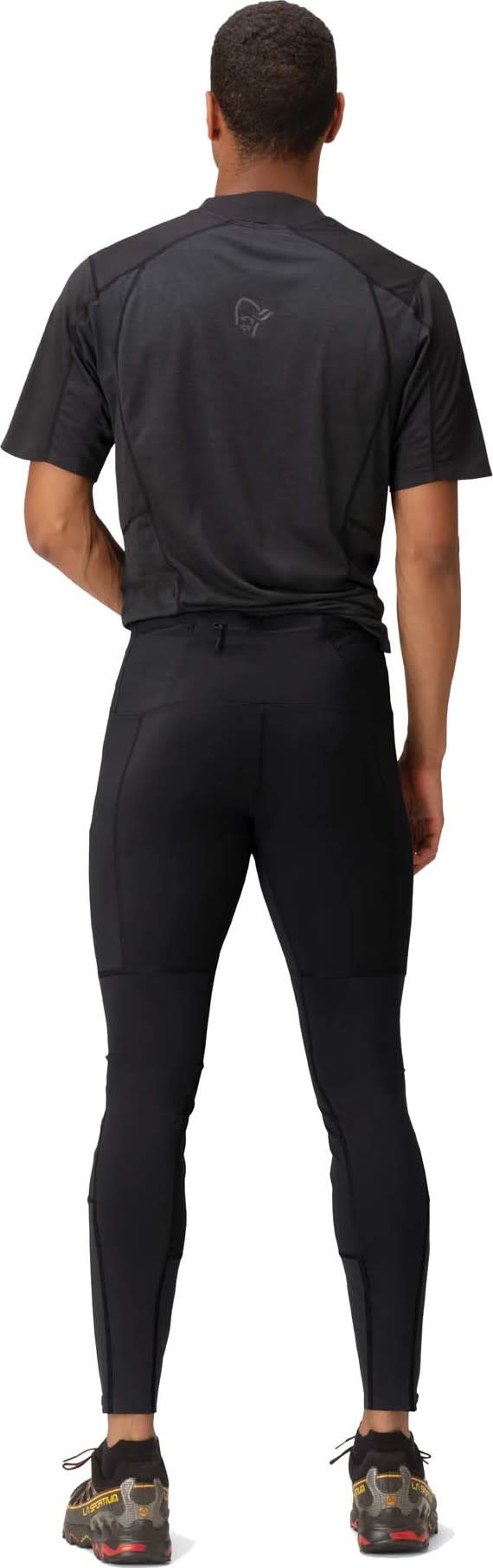 Norrøna Men's Senja Equaliser Stretch Tights  Caviar Norrøna