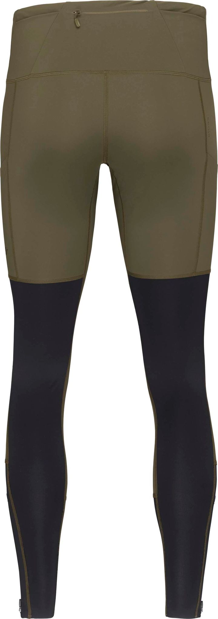 Norrøna Men's Senja Equaliser Stretch Tights  Olive Night/Caviar Norrøna