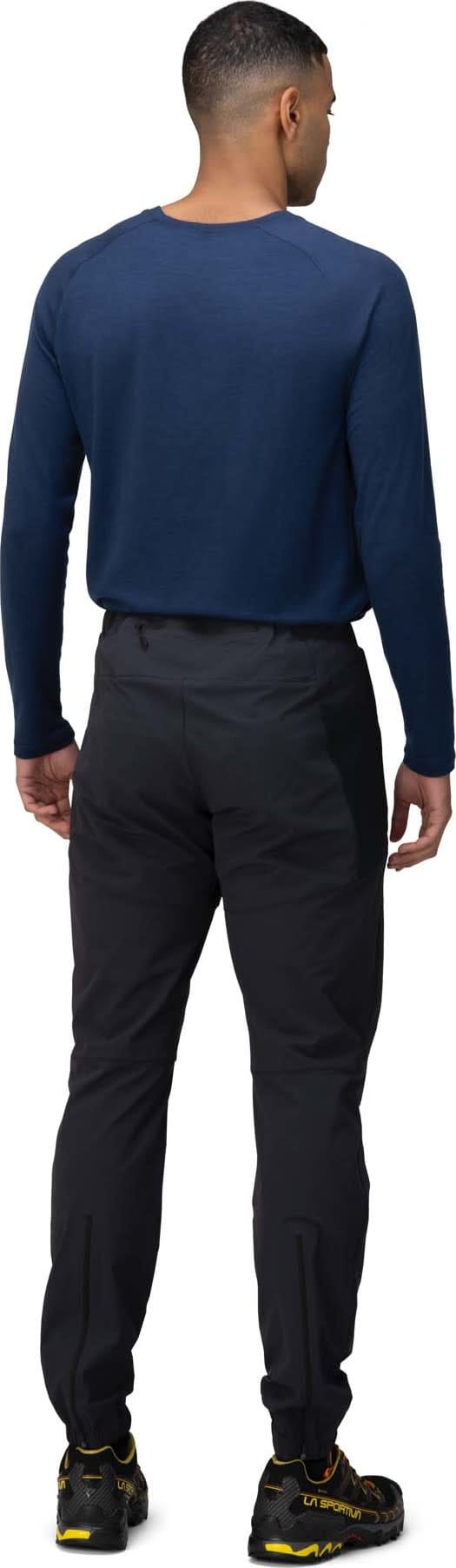 Men's Senja Flex1 Trackster Pant Caviar Norrøna