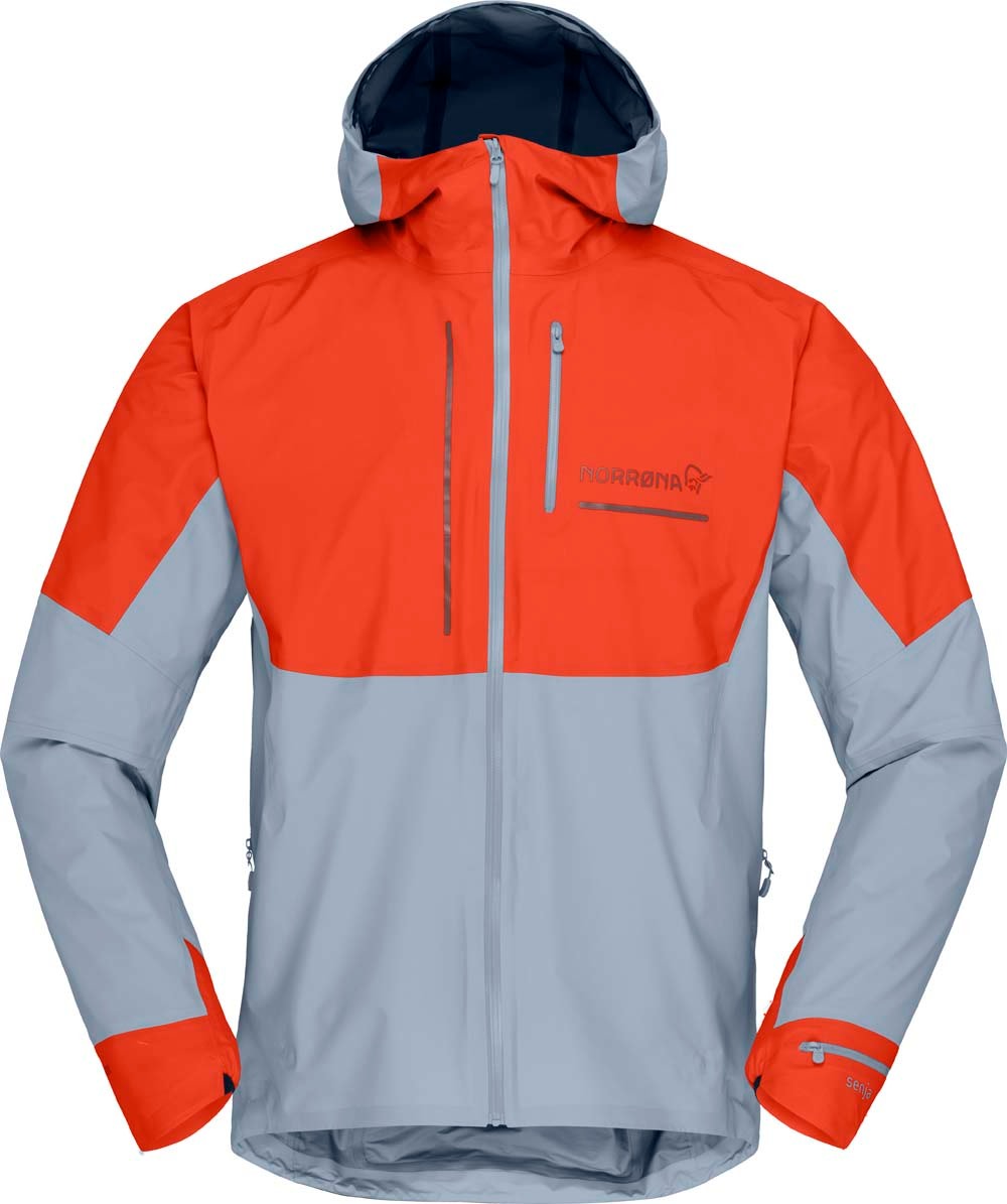 Norrona Chaqueta Hombre - senja Gore-Tex Active - Caviar