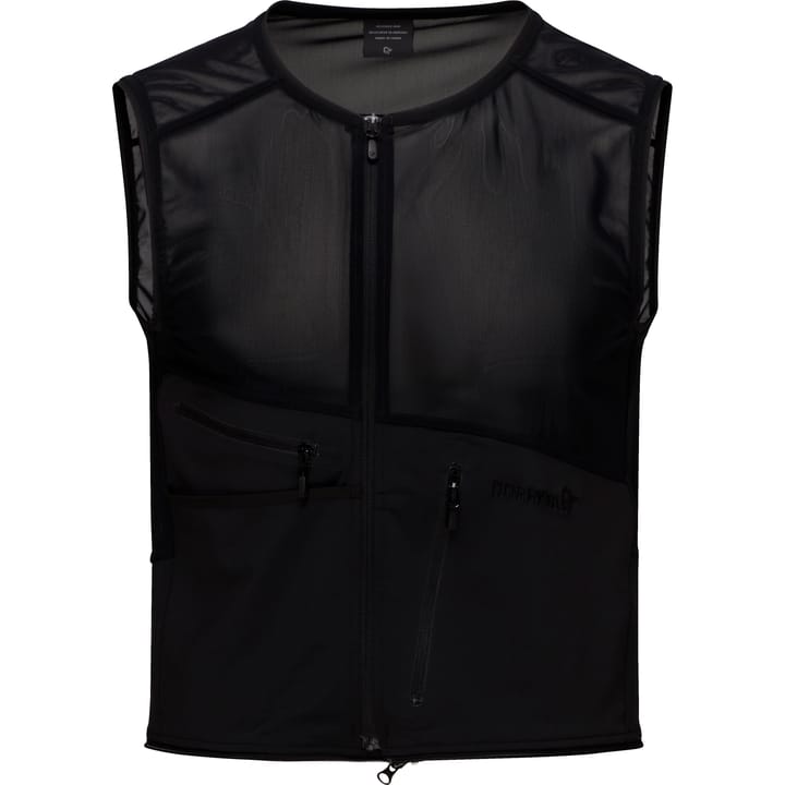 Norrøna Men's Ski/Snowboard Zip-in Vest Caviar Norrøna