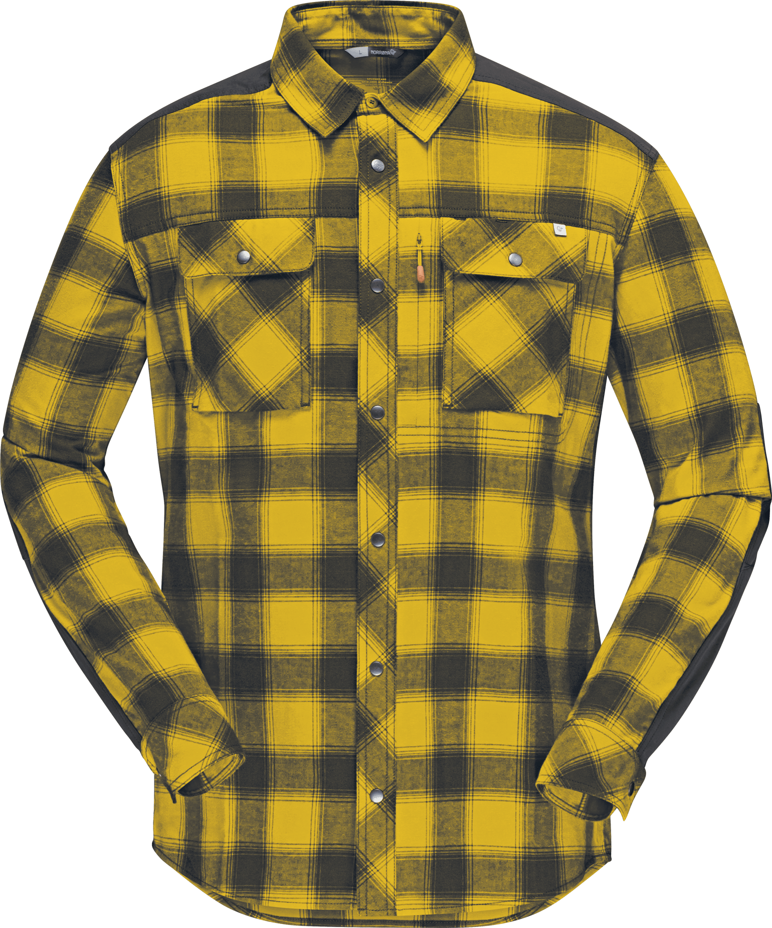 Men's Svalbard Flannel Shirt Golden Palm