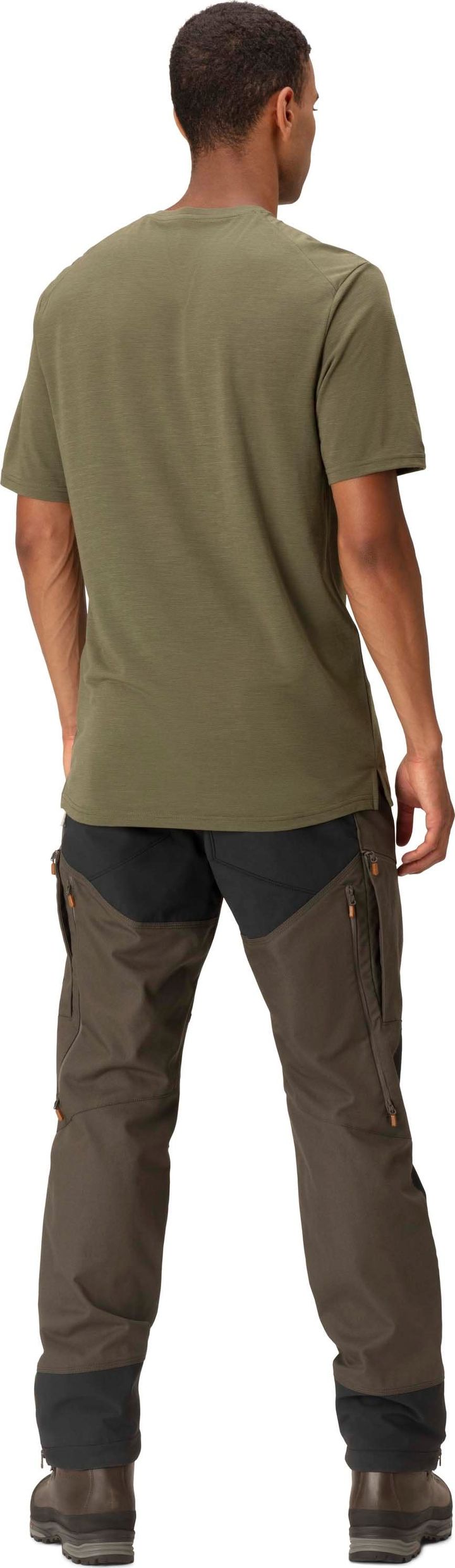 Norrøna Men's Svalbard Wool T- Shirt Olive Night/Rosin Norrøna Norrøna Men's Svalbard Wool T- Shirt Olive Night/Rosin Norrøna