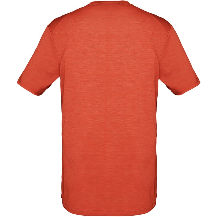 Norrøna Men's Svalbard Wool T- Shirt Rooibos Tea/Orange Norrøna