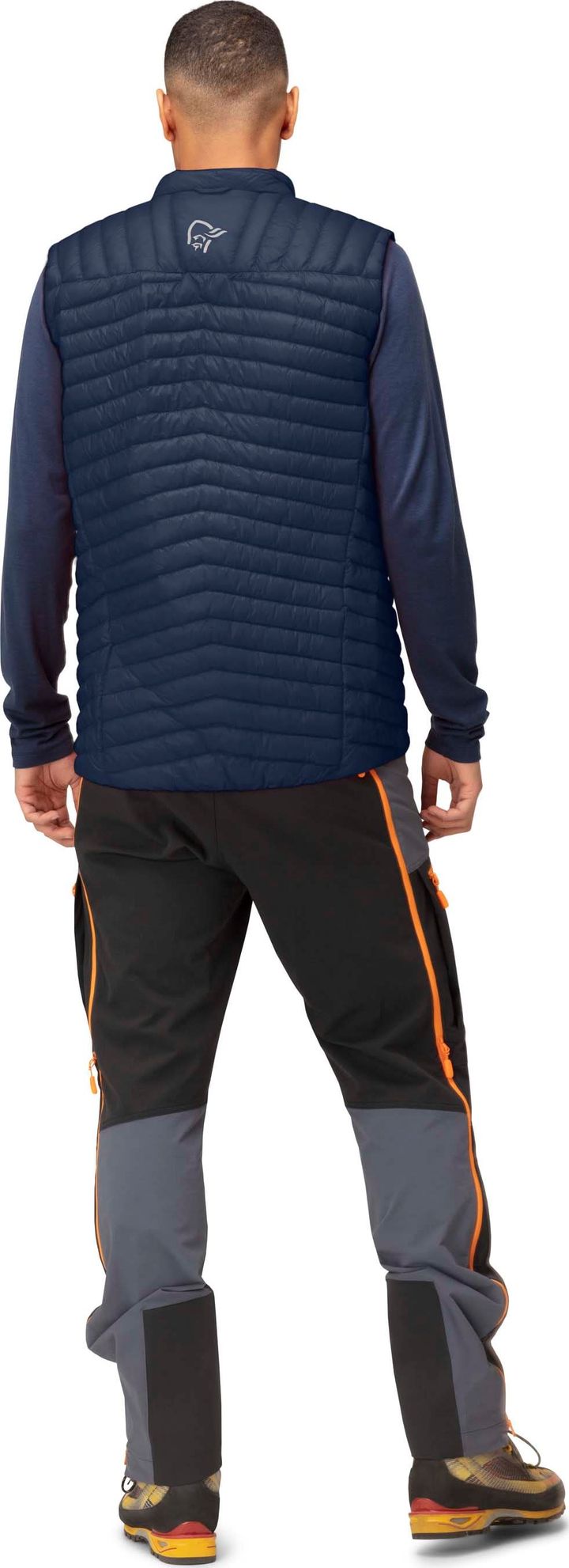 Norrøna Men's Trollveggen Superlight Down850 Vest Indigo Night Norrøna Norrøna Men's Trollveggen Superlight Down850 Vest Indigo Night Norrøna