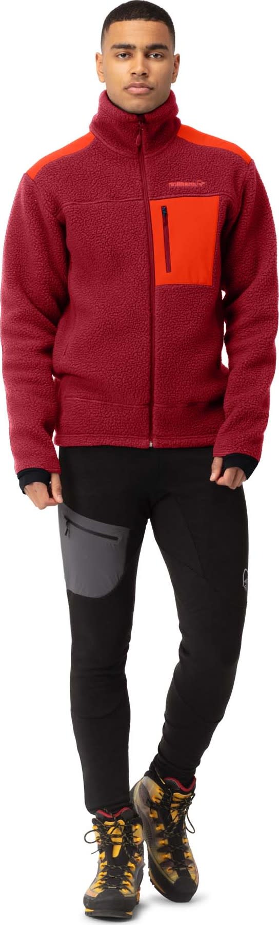 Men's Trollveggen Thermal Pro Jacket Rhubarb Norrøna