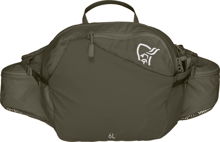 Norrøna Norrøna 6L Hip Pack Olive Night Norrøna