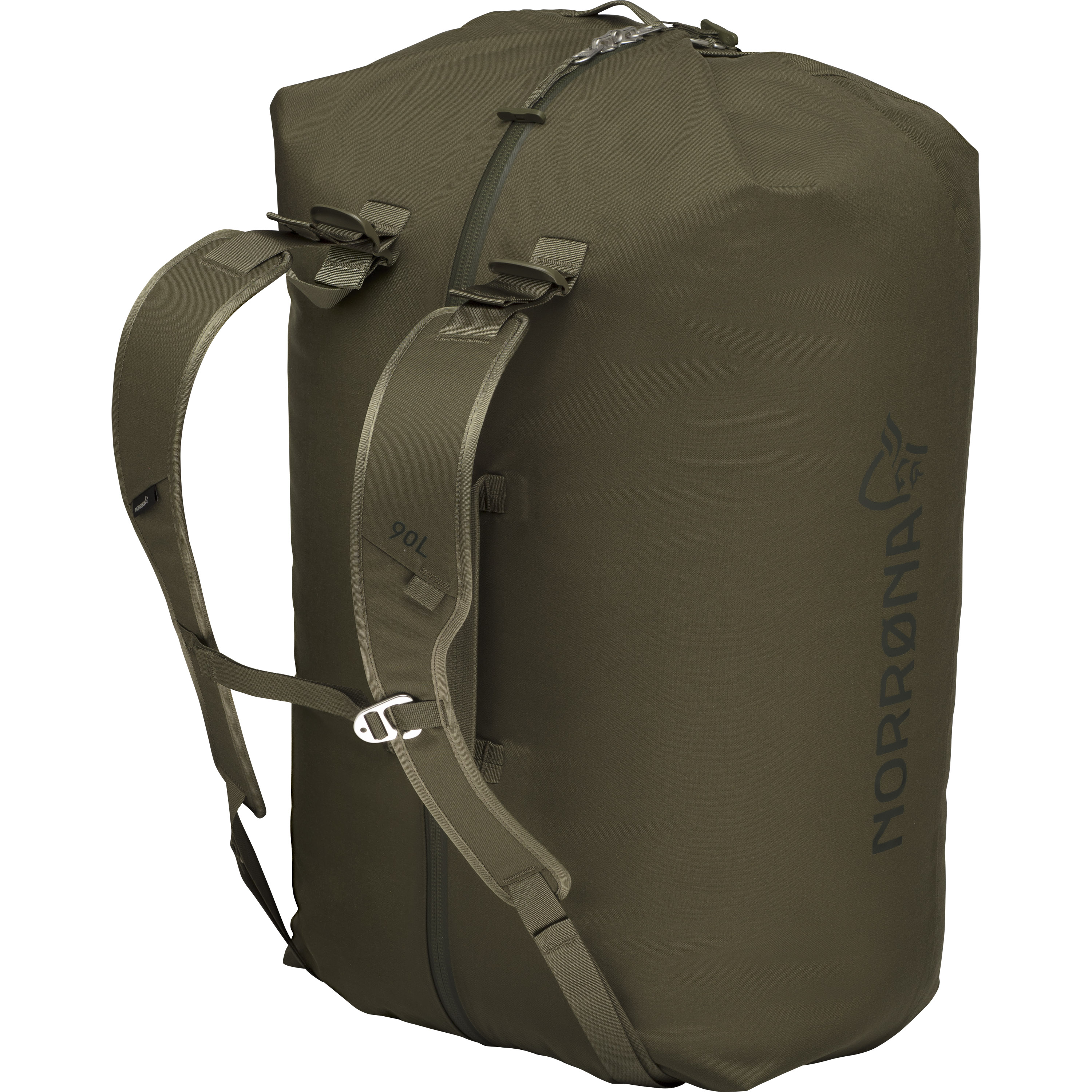 ほぼ未使用　NORVAノルバ Norrøna Norrøna 70L Duffel Bag Olive Night | Fjellsport.no
