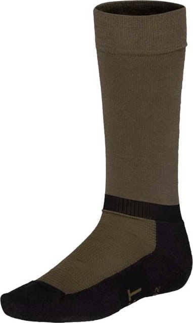 Senja Merino Lightweight Socks Long Olive Night