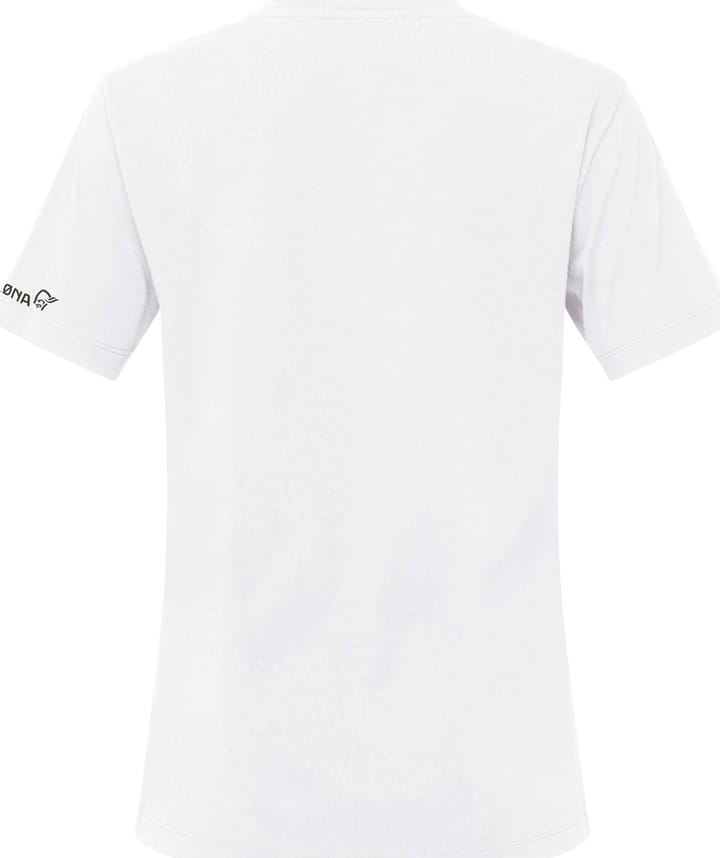 Norrøna /29 Cotton Activity Embroidery T-Shirt W'S Pure White Norrøna