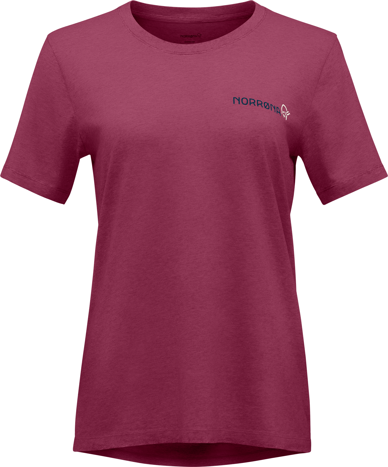 Norrøna Women's /29 Cotton Duotone T-Shirt Violet Quartz