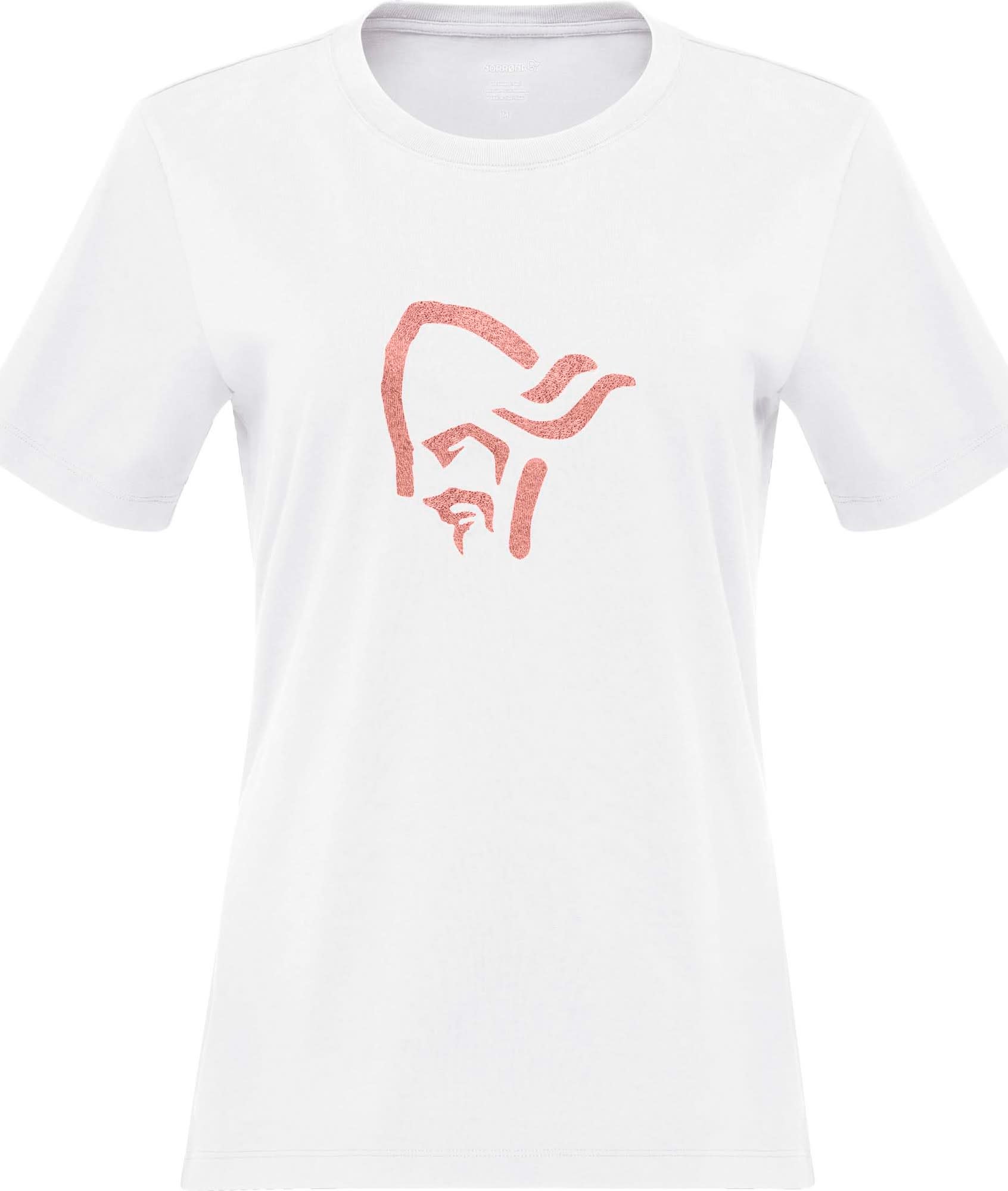 Women's /29 Cotton Material Viking T-Shirt Pure White