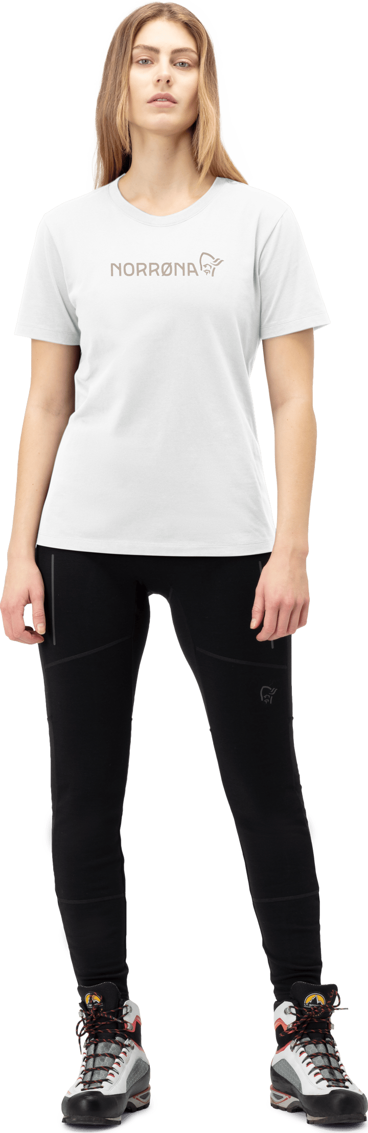 Norrøna Women's /29 Cotton Norrøna Viking T-Shirt Pure White Norrøna