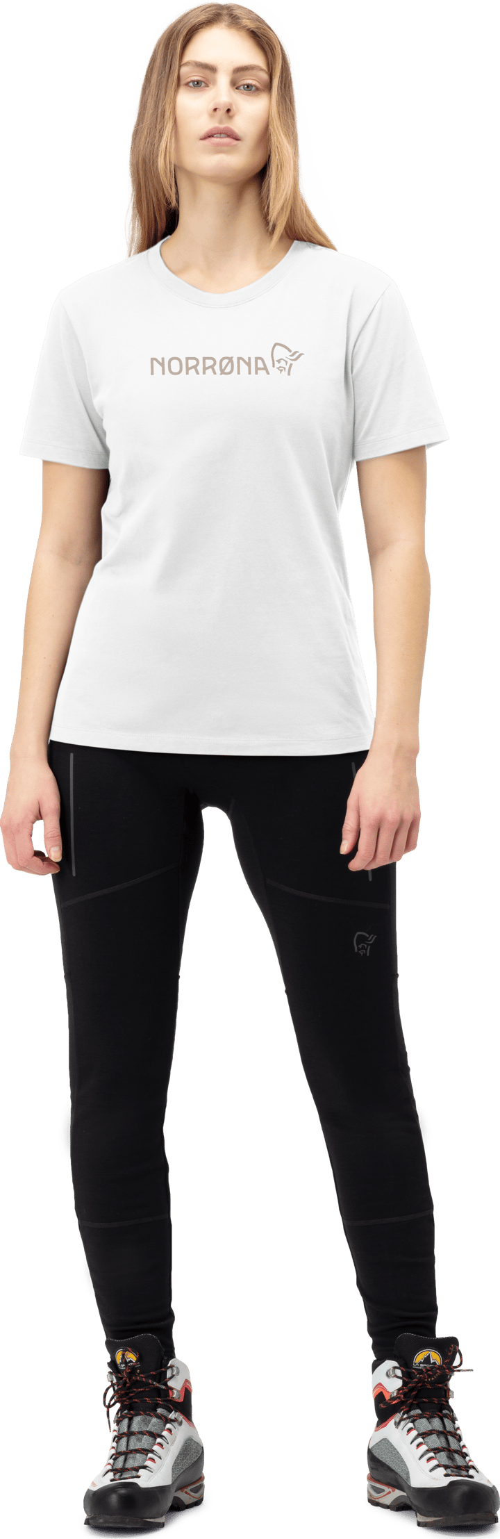 Norrøna Women's /29 Cotton Norrøna Viking T-shirt Pure White Norrøna